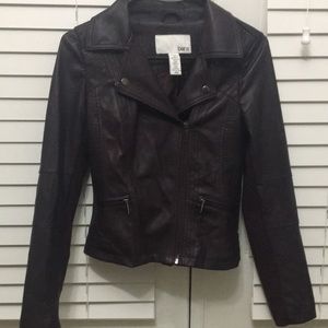 Leather alternative jacket